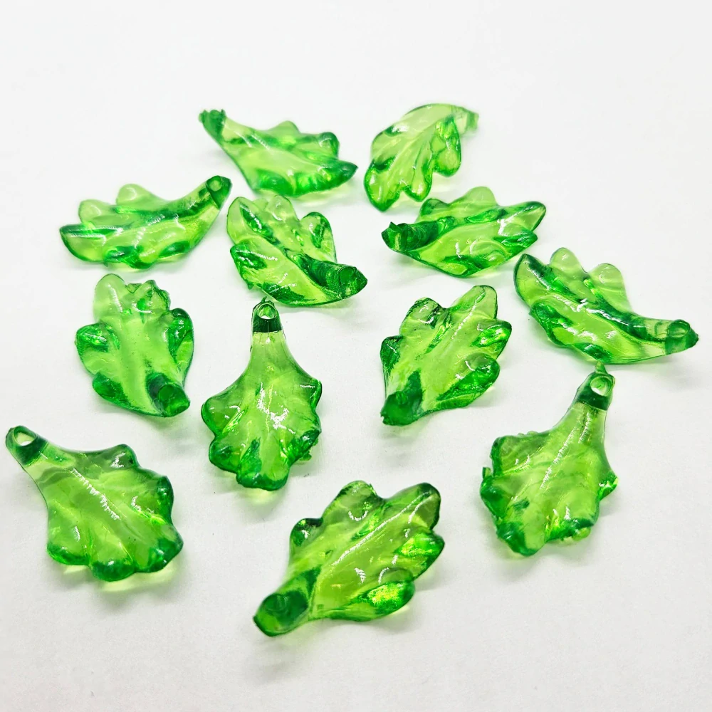 Lístky, 24x14mm, 12ks