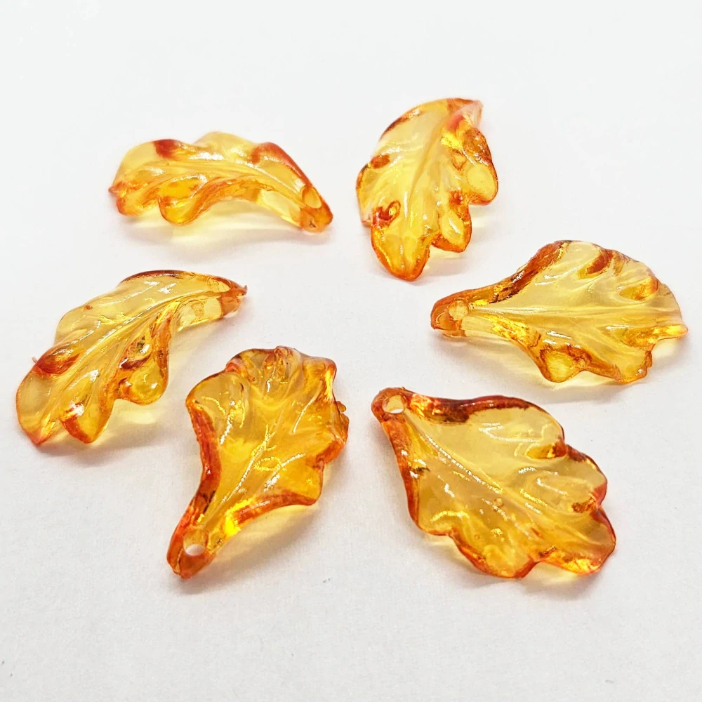 Lístky, 24x14mm, 10ks