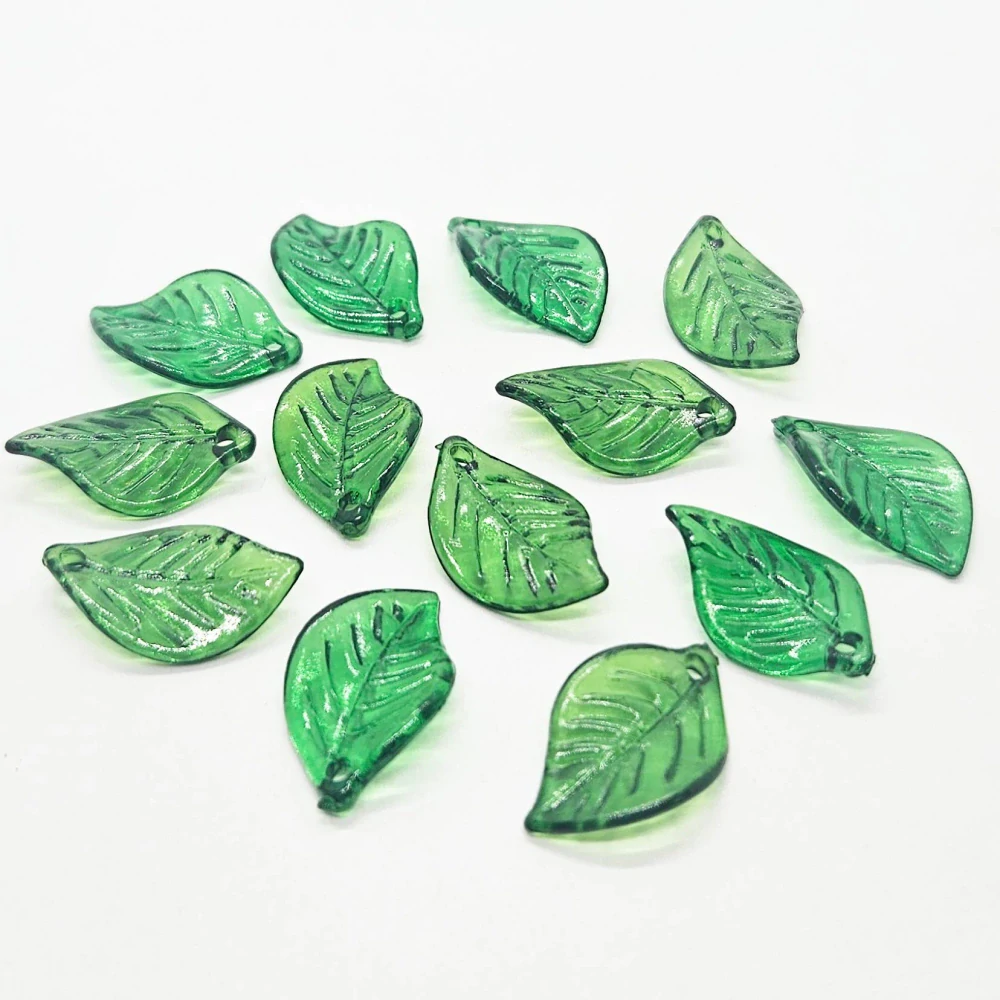 Lístky, 18x10mm, 27ks