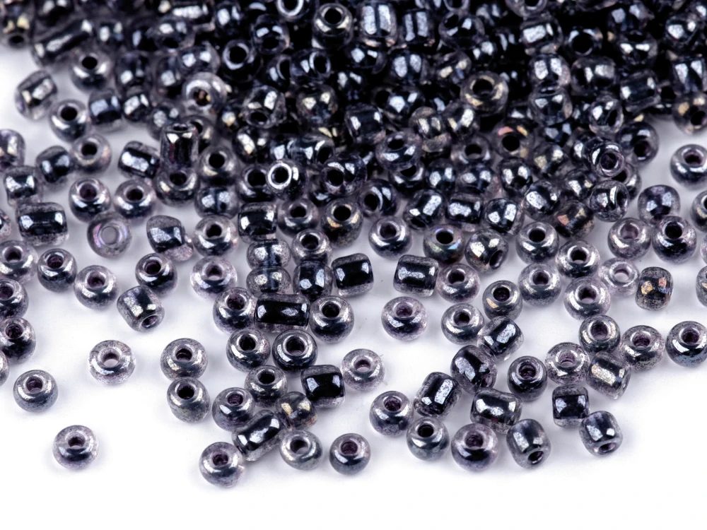 Rokajl s průtahem zářivý, 3mm, šedá, 50g
