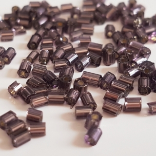 Rokajl sekaný, 2mm, fialová, 50g