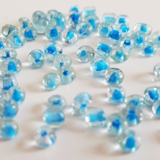 Rokajl s průtahem NEON, 3mm, modrá světlá, 50g