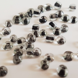 Rokajl s průtahem NEON, 3mm, černá, 50g
