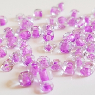 Rokajl s průtahem NEON, 4mm, fialová světlá, 50g
