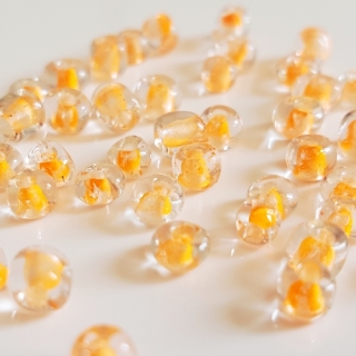 Rokajl s průtahem NEON, 4mm, oranžová, 50g