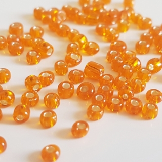 Rokajl s průtahem, 3mm, oranžová, 50g