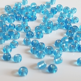 Rokajl s průtahem, 3mm, modrá, 50g
