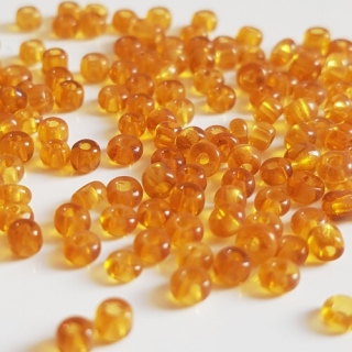 Rokajl transparentní, 3mm, rezavá, 50g