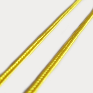 Sutaška, 3mm, žlutá, 1m