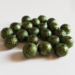 Zigana, 8mm, zelená olivová, 20ks
