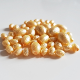 Zigana oválky, 5-15mm, žlutá, 25g