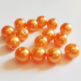 Voskovky, 8mm, oranžová reflexní, 20ks