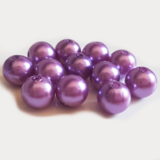 Voskovky, 8mm, fialová světlá, 20ks