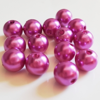 Voskovky, 8mm, fialová, 20ks