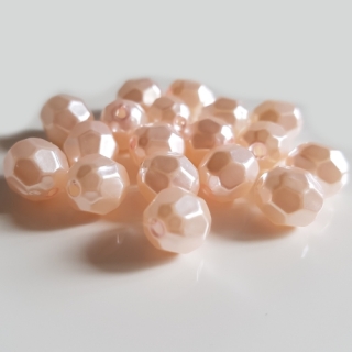 Voskované ohňovky, 10mm, růžová, 10ks