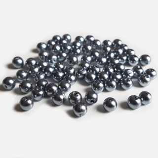 Voskovky, 5mm, šedá, 100ks