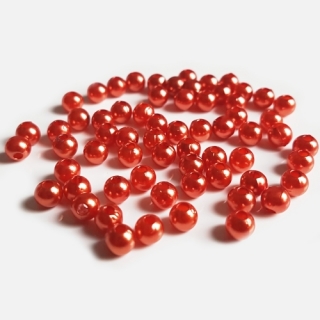 Voskovky, 4mm, oranžová tmavá, 100ks