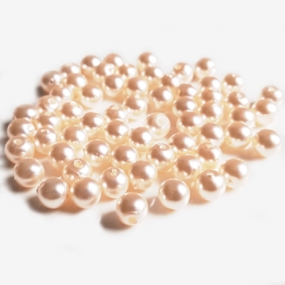 Voskovky, 6mm, růžová světlá, 100ks