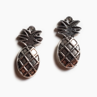 Přívěsek 25x12mm, ananas, 1ks