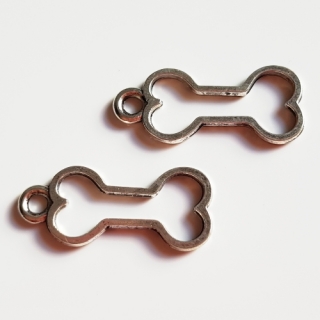 Přívěsek 25x11mm, kost, 1ks