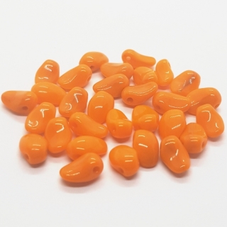 Korálky broušené CZ, 9mm, oranžová, 30ks