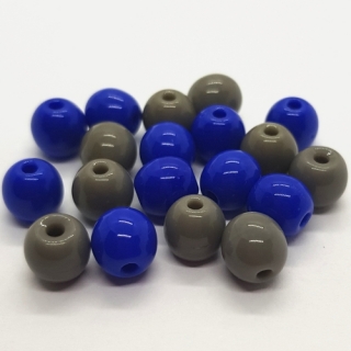 Korálky broušené CZ, 7mm, mix, 19ks