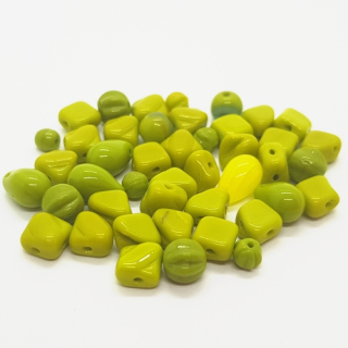 Korálky broušené CZ, 4-9mm, mix