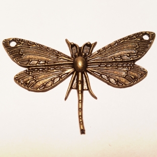 Přívěsek 30x50mm, vážka, 1ks