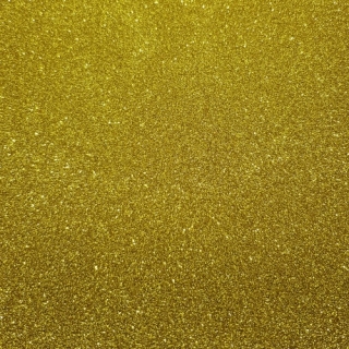 Pěnová guma Moosgummi glitry, 20x30cm, zlatá střední, 1ks 