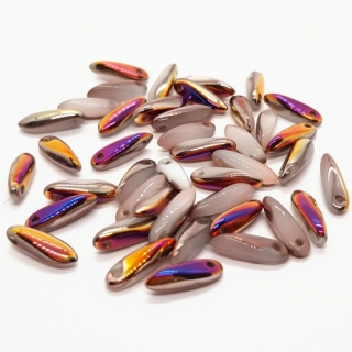 Jazýčky, 10x3mm, mléčnobarevná č.2, 40 ks