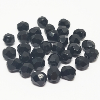 Ohňovky, 6 mm, černá, 30ks