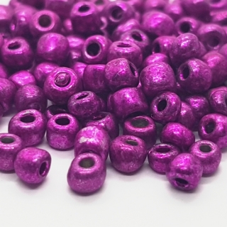 Rokajl metalický, fialová purpura, 4mm, 50g