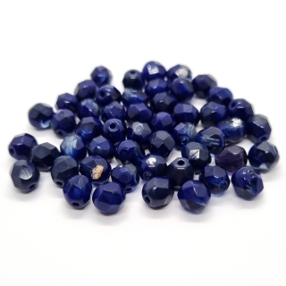 Korálky mačkané, 6mm, mix, 50ks