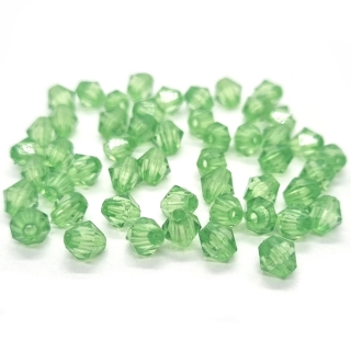 Lucerna, 6x6mm, zelená střední, 50ks