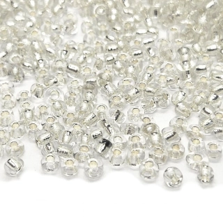 Rokajl s průtahem, 3mm, stříbrná, 50g