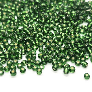 Rokajl s průtahem, 2mm, zelené kapradí, 50g