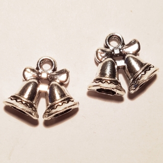 Přívěsek 14x15mm, zvony, 1ks