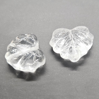 Korálky broušené CZ, 10x13mm, čirá, 2ks
