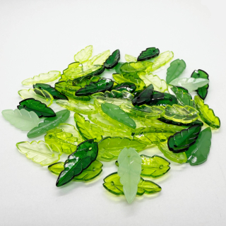 Lístky, 10x23mm, mix, 20g