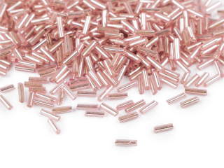 Rokajl sekaný, 6mm, růžová, 50g