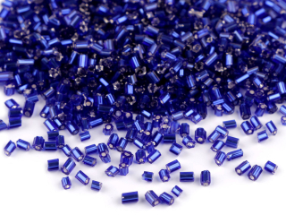 Rokajl sekaný, 2-2,8mm, modrá, 30g
