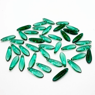 Korálky broušené CZ, 16x5mm, mix, 39ks
