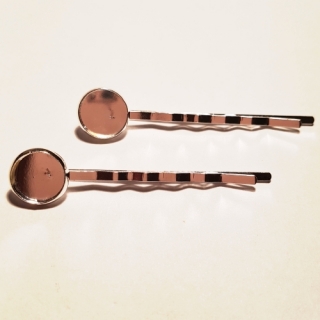 Vlasová sponka 53mm, stříbrná, 1ks