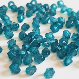 Lucerna, 4x4mm, zelená tmavá, 100ks