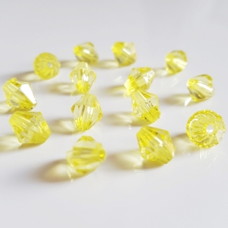 Lucerna, 8x8mm, žlutá, 50ks