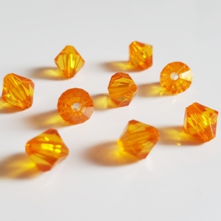 Lucerna, 8x8mm, oranžová, 50ks