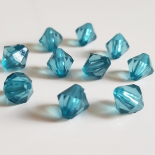 Lucerna, 8x8mm, zelená tmavá, 50ks