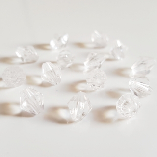 Lucerna, 8x8mm, transparentní, 50ks
