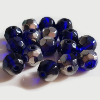 Ohňovky polokov, 8mm, modrá královská, 10ks