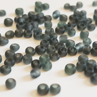 Rokajl matný, 2mm, šedá, 50g